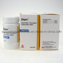 Zlipin Epivir, Viramune + Retrovir comprimés traitement du VIH